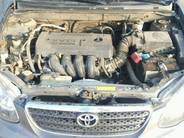 1NXBR30E78Z049269 - 2008 TOYOTA COROLLA CE CHARCOAL photo 7