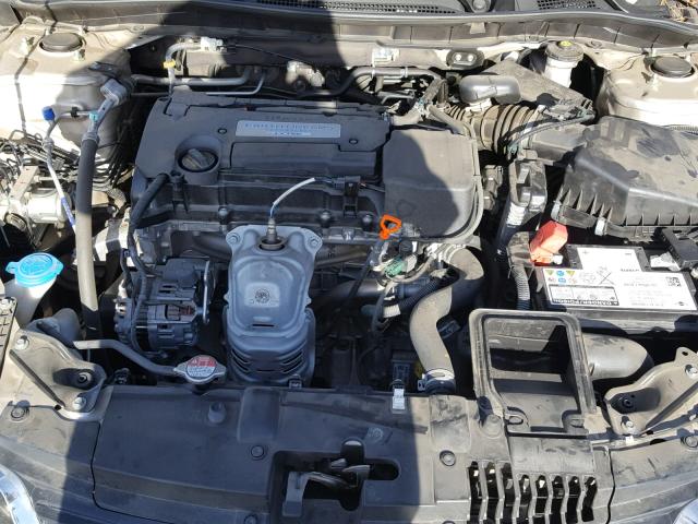 1HGCR2F37FA257208 - 2015 HONDA ACCORD LX BEIGE photo 7