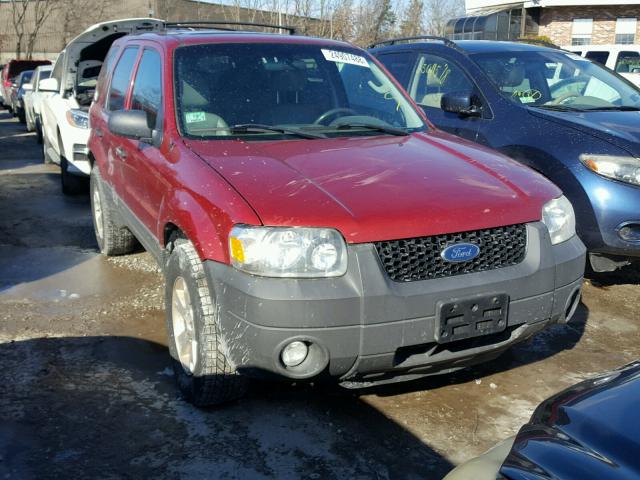 1FMCU03147KB60009 - 2007 FORD ESCAPE XLT BURGUNDY photo 1