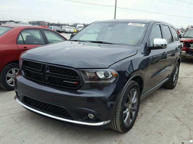 1C4SDHCT2EC291852 - 2014 DODGE DURANGO R/ CHARCOAL photo 2