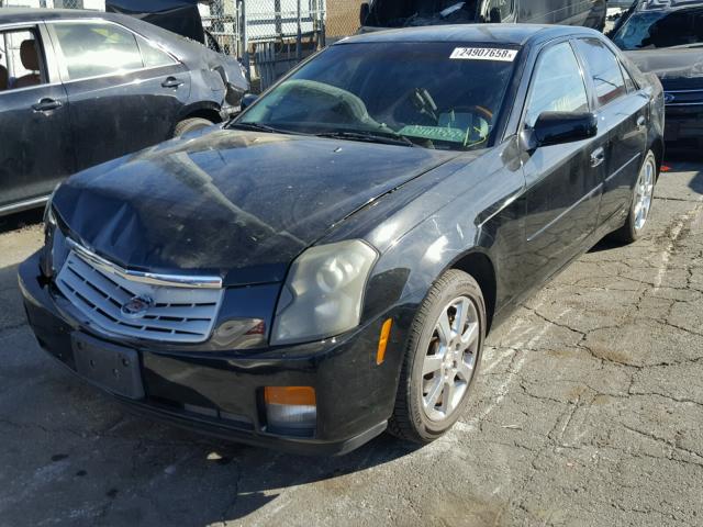 1G6DP577470162983 - 2007 CADILLAC CTS HI FEA BLACK photo 2