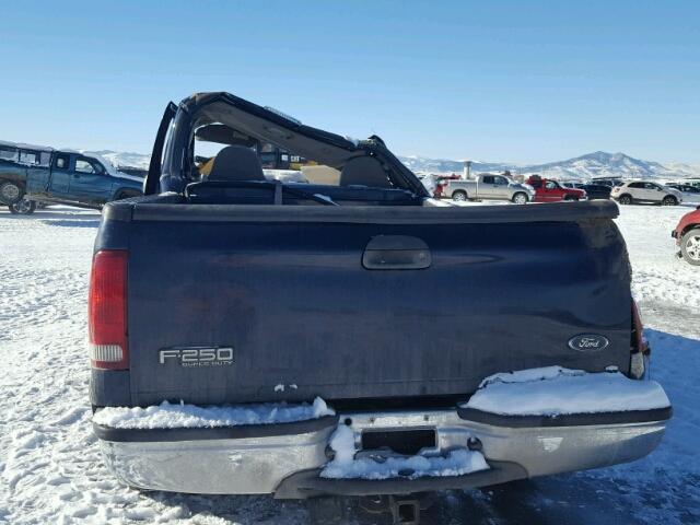 1FTNF20L11EA79726 - 2001 FORD F250 SUPER BLUE photo 6