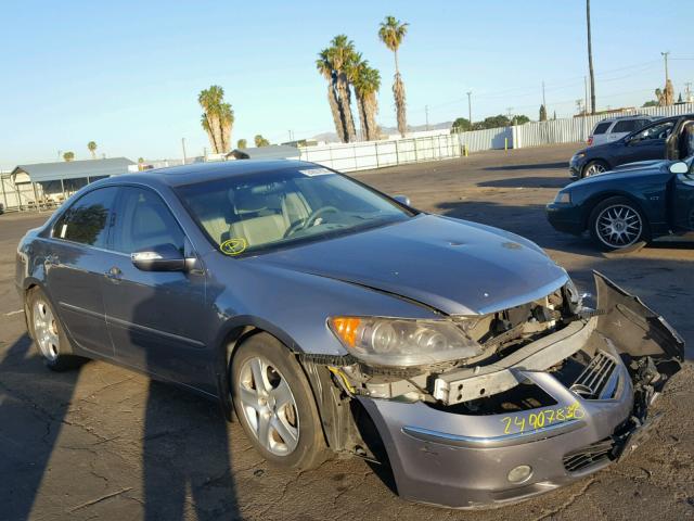 JH4KB16537C002506 - 2007 ACURA RL GRAY photo 1