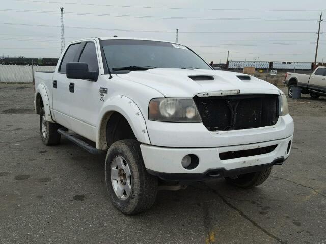 1FTPW14V67KA57133 - 2007 FORD F150 SUPER WHITE photo 1