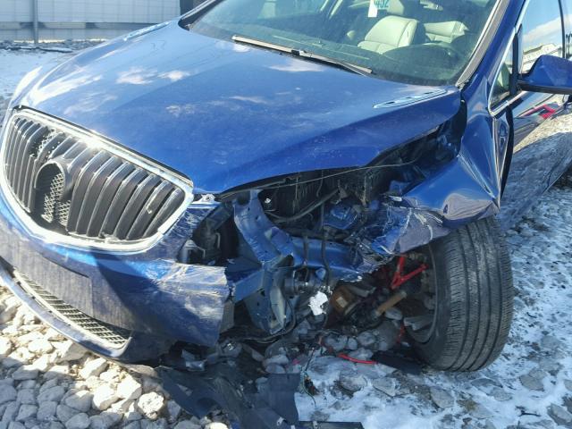 1G4PR5SK1E4194386 - 2014 BUICK VERANO CON BLUE photo 9