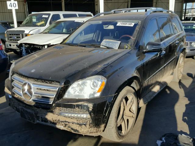 4JGBF8GE4BA748573 - 2011 MERCEDES-BENZ GL 550 4MA BLACK photo 2