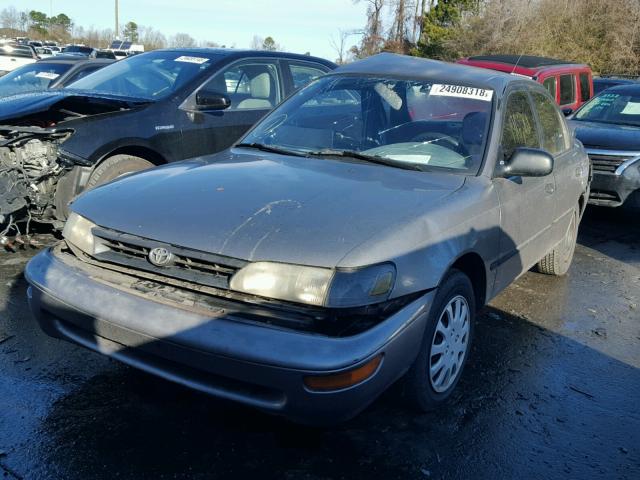 1NXAE09B4SZ278580 - 1995 TOYOTA COROLLA LE GRAY photo 2