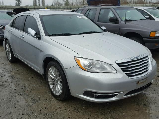 1C3BC2FG7BN525258 - 2011 CHRYSLER 200 LIMITE SILVER photo 1