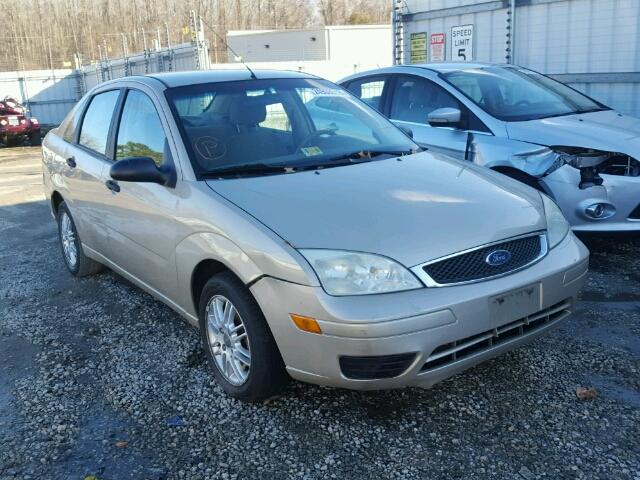 1FAHP34N86W141447 - 2006 FORD FOCUS ZX4 TAN photo 1