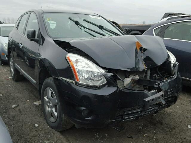 JN8AS5MT8CW296021 - 2012 NISSAN ROGUE S BLACK photo 1