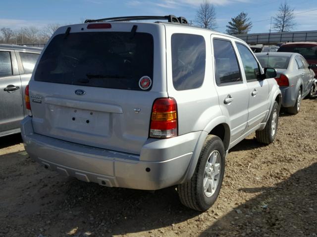 1FMCU041X6KA84938 - 2006 FORD ESCAPE LIM SILVER photo 4