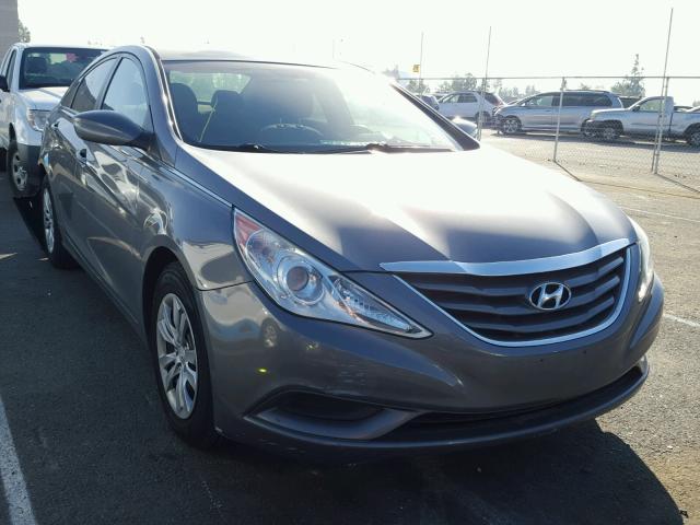 5NPEB4ACXBH248715 - 2011 HYUNDAI SONATA GLS GRAY photo 1