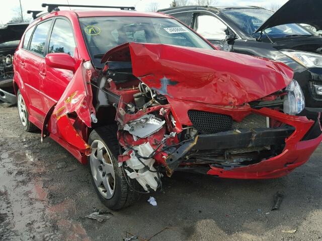 5Y2SL65856Z449731 - 2006 PONTIAC VIBE RED photo 1