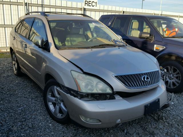 JTJHA31U240004346 - 2004 LEXUS RX 330 GOLD photo 1