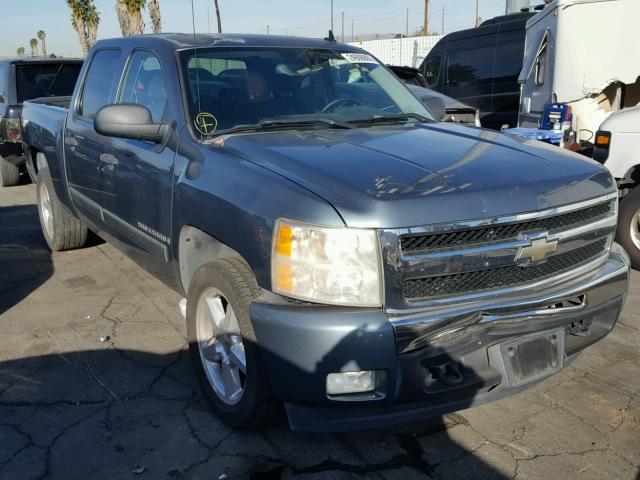 2GCEC13J971511275 - 2007 CHEVROLET SILVERADO GREEN photo 1