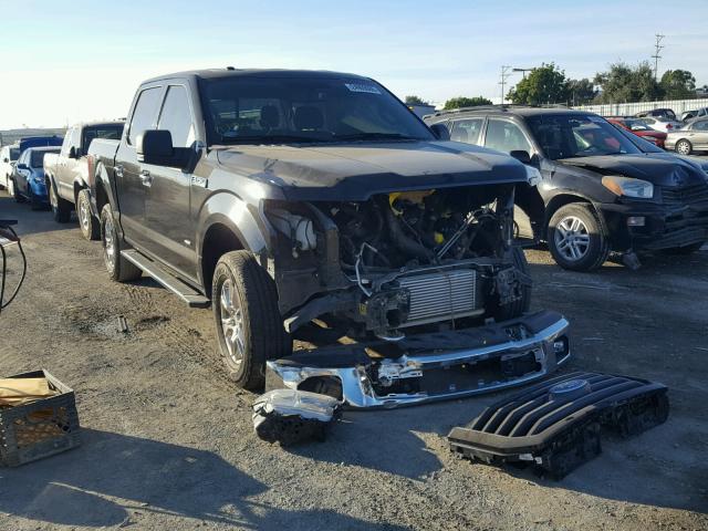 1FTEW1EG4FKD70624 - 2015 FORD F150 SUPER BLACK photo 1