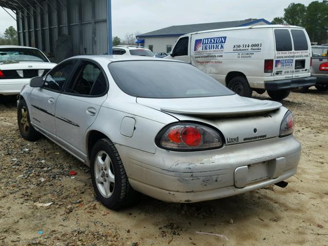 1G2WK52J21F105049 - 2001 PONTIAC GRAND PRIX SILVER photo 3