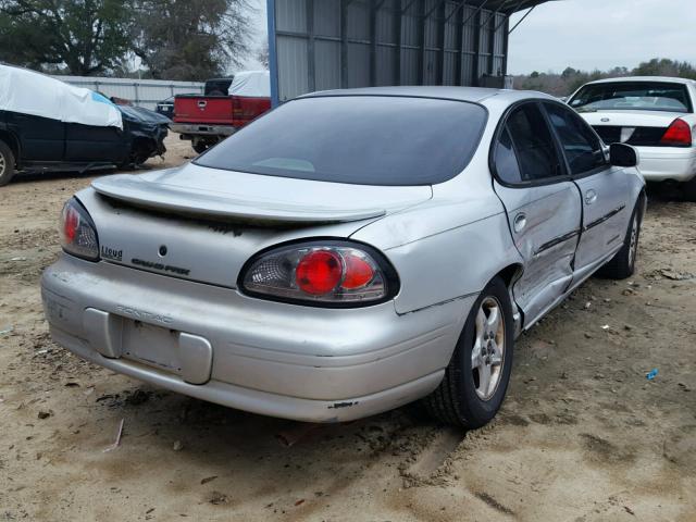 1G2WK52J21F105049 - 2001 PONTIAC GRAND PRIX SILVER photo 4