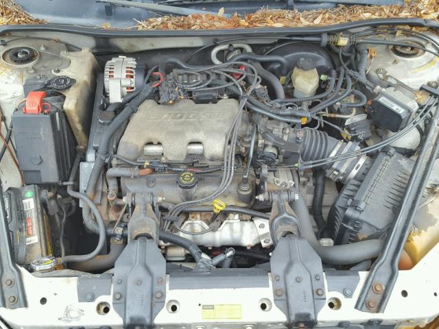 1G2WK52J21F105049 - 2001 PONTIAC GRAND PRIX SILVER photo 7