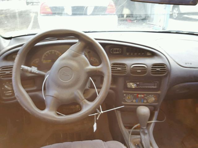 1G2WK52J21F105049 - 2001 PONTIAC GRAND PRIX SILVER photo 9