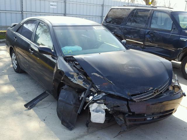 4T1BE32K03U163766 - 2003 TOYOTA CAMRY LE BLACK photo 1