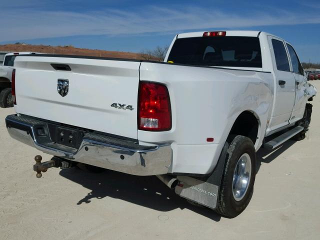 3C63RRGL4JG120251 - 2018 RAM 3500 ST WHITE photo 4