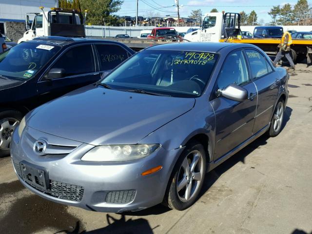 1YVHP80C275M64163 - 2007 MAZDA 6 I BLUE photo 2