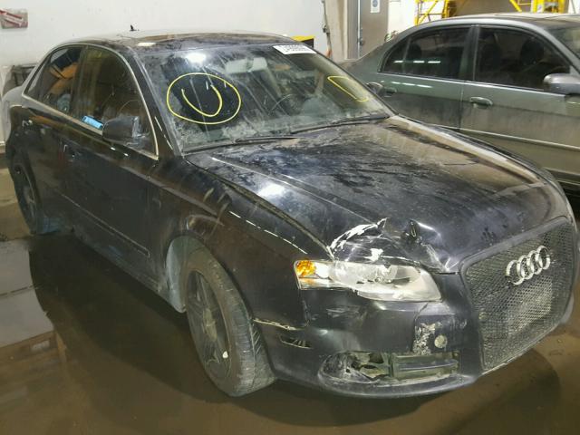 WAUDF78E98A003748 - 2008 AUDI A4 2.0T QU BLACK photo 1