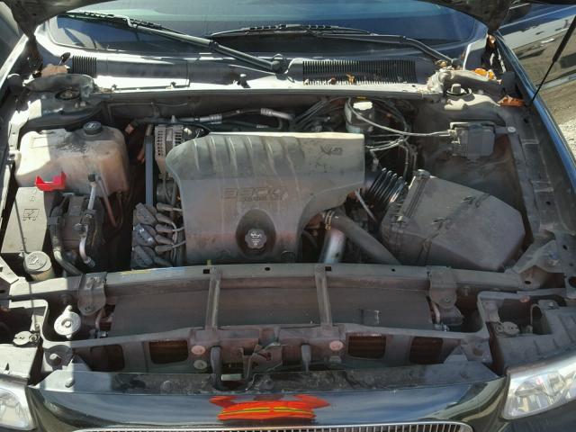 1G4HR54KX44110579 - 2004 BUICK LESABRE LI BLACK photo 7