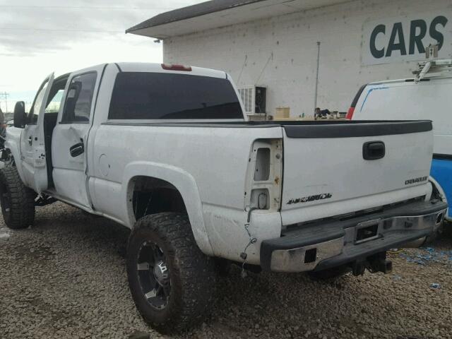 1GCHK23113F218804 - 2003 CHEVROLET SILVERADO WHITE photo 3