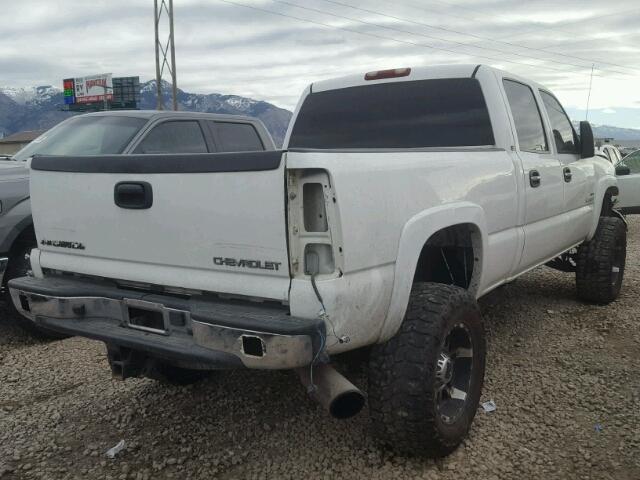 1GCHK23113F218804 - 2003 CHEVROLET SILVERADO WHITE photo 4