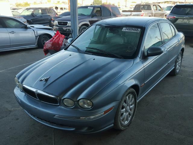 SAJEA51D03XD53954 - 2003 JAGUAR X-TYPE 2.5 BLUE photo 2