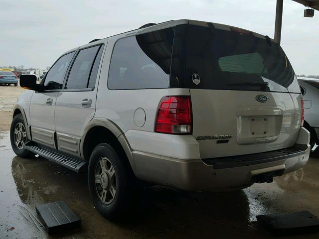 1FMPU17L13LB43644 - 2003 FORD EXPEDITION WHITE photo 3