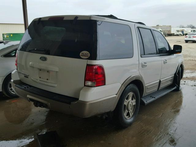 1FMPU17L13LB43644 - 2003 FORD EXPEDITION WHITE photo 4