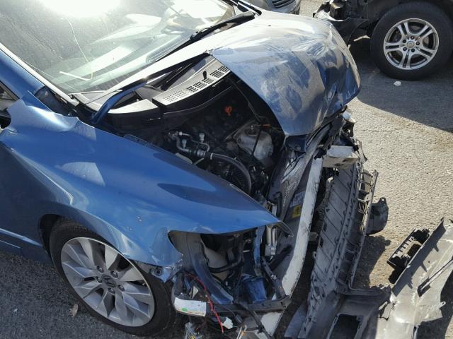 2HGFA1F83BH541389 - 2011 HONDA CIVIC EX Mavi foto 9