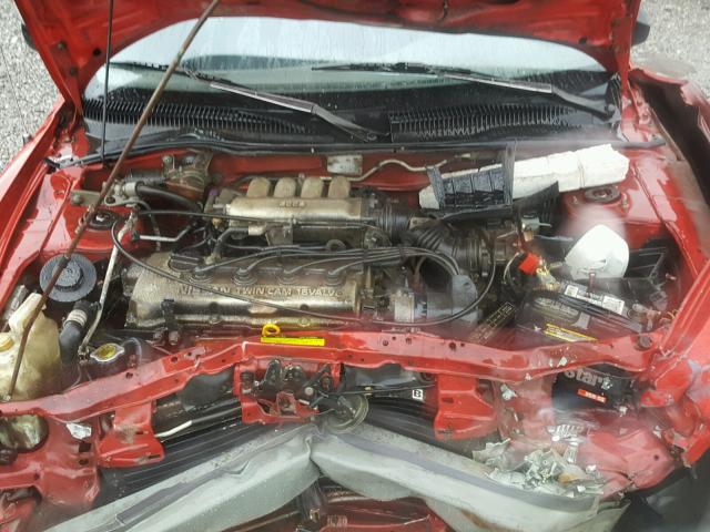 JN1EB31P6PU207785 - 1993 NISSAN SENTRA E RED photo 7