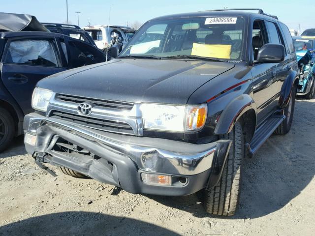 JT3GN86R710208869 - 2001 TOYOTA 4RUNNER SR BLACK photo 2