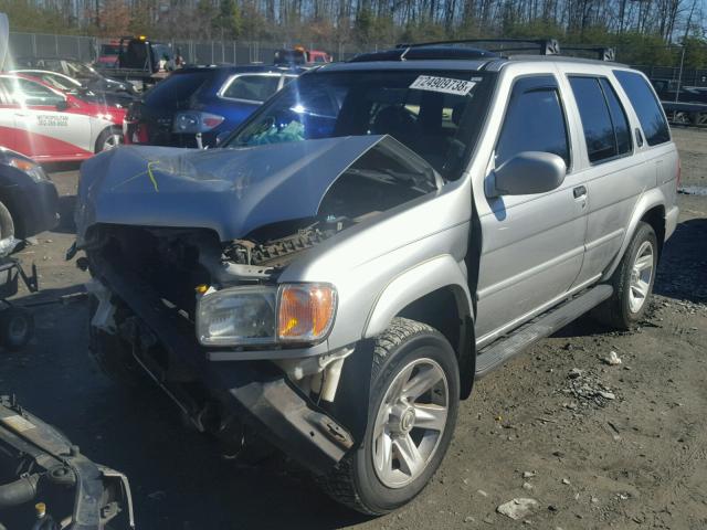 JN8DR09Y43W820930 - 2003 NISSAN PATHFINDER SILVER photo 2