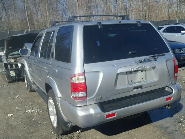 JN8DR09Y43W820930 - 2003 NISSAN PATHFINDER SILVER photo 3