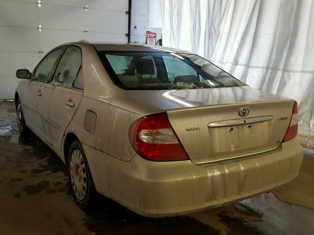 4T1BE30K73U733829 - 2003 TOYOTA CAMRY LE SILVER photo 3