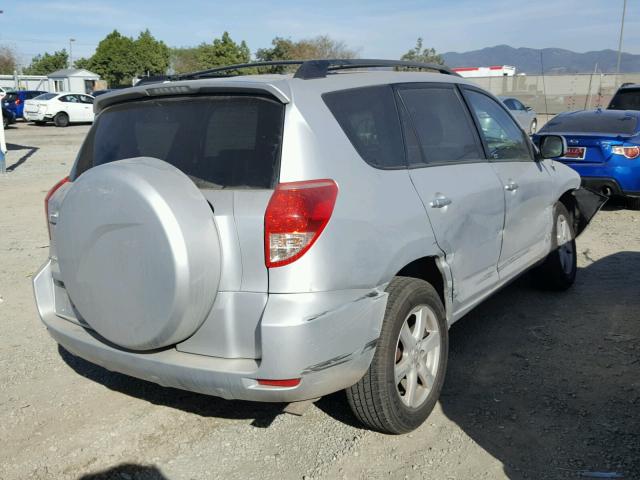 JTMZD31VX75052756 - 2007 TOYOTA RAV4 LIMIT SILVER photo 4