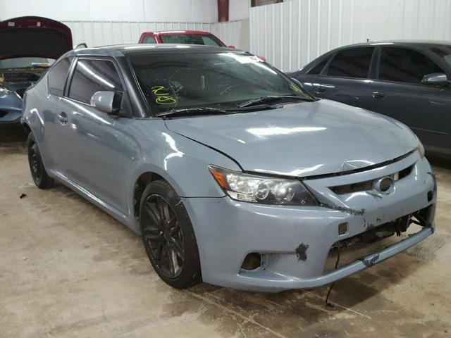 JTKJF5C72B3000228 - 2011 TOYOTA SCION TC BLUE photo 1