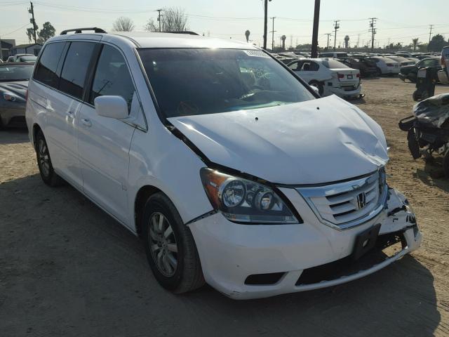 5FNRL38409B052394 - 2009 HONDA ODYSSEY EX WHITE photo 1