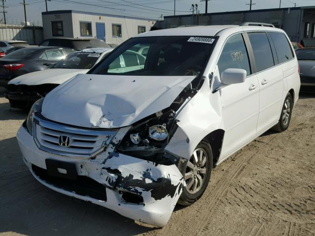 5FNRL38409B052394 - 2009 HONDA ODYSSEY EX WHITE photo 2