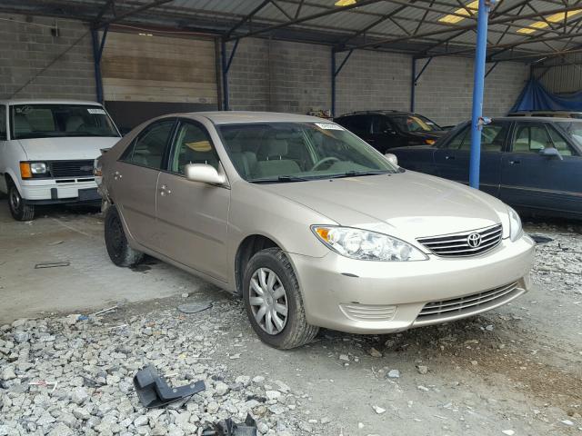 4T1BE32K75U955383 - 2005 TOYOTA CAMRY LE GOLD photo 1