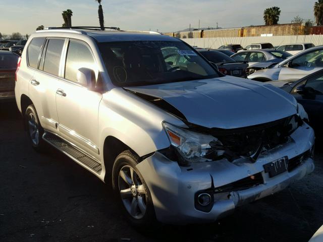 JTJJM7FX4A5011946 - 2010 LEXUS GX PREMIUM SILVER photo 1