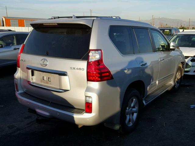 JTJJM7FX4A5011946 - 2010 LEXUS GX PREMIUM SILVER photo 4