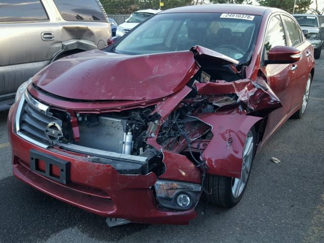 1N4BL3AP3DN453413 - 2013 NISSAN ALTIMA 3.5 RED photo 2