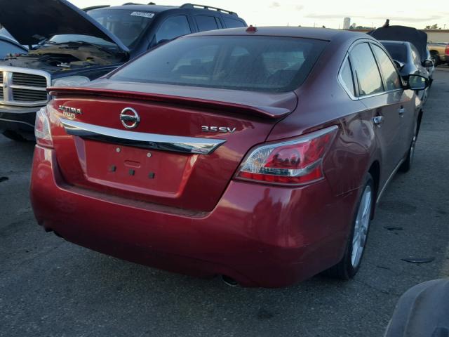 1N4BL3AP3DN453413 - 2013 NISSAN ALTIMA 3.5 RED photo 4