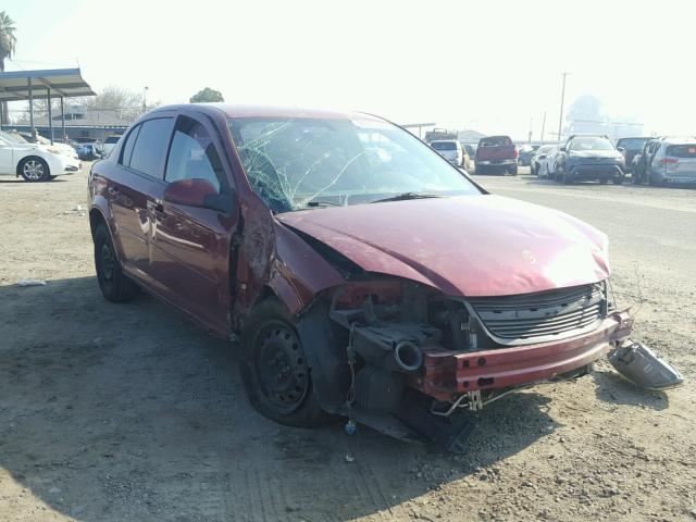 1G1AT58H197199544 - 2009 CHEVROLET COBALT LT MAROON photo 1